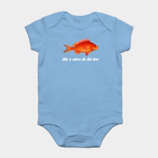 This is Where the Fish Lives Baby Bodysuit